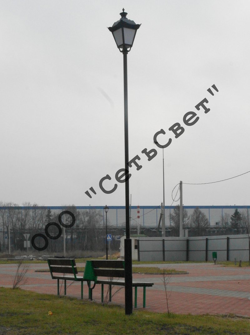 Опора парковая ОП1(ф)-3,5-1,0 г.ц. (108/76 мм) - ООО \"СетьСвет\"