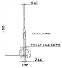 Колонка транспортная 4,5 м Колонка транспортная 4,5 м
