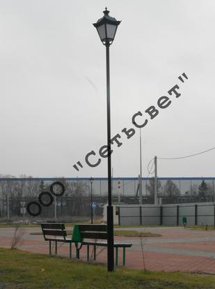 Опора парковая ОП1(ф)-3,5-1,0 г.ц. (108/76 мм) купить